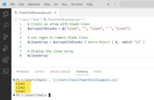 How To Remove Blank Lines From An Array In Powershell - Professional 4K Abstract Wallpapers | Free Download