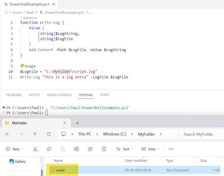 Powershell Write Log A Simple Logging Function Tutorial - Ultra HD Landscape Photos for Desktop