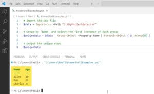How To Get Unique Values From Csv Using Powershell - Amazing Dark Wallpaper - HD