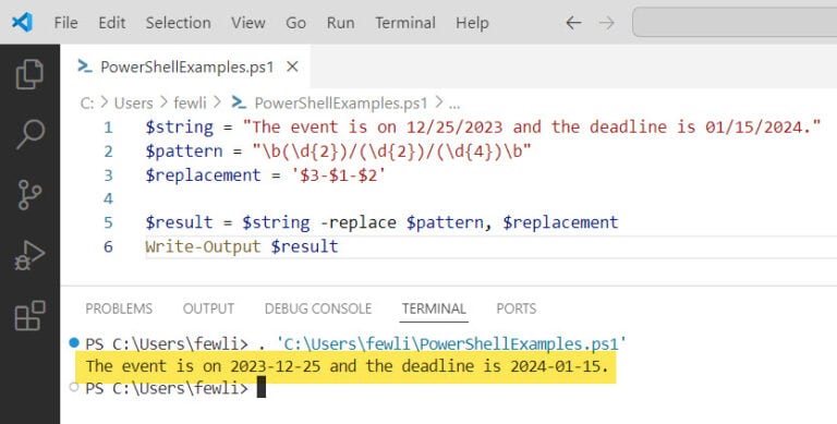 How To Find And Replace String In Multiple Files Using Powershell - Classic Gradient Image - Desktop