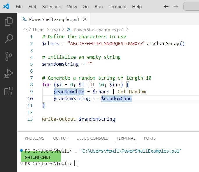 Random Strings In Powershell Charles Haven - Premium Colorful Picture Gallery - Desktop