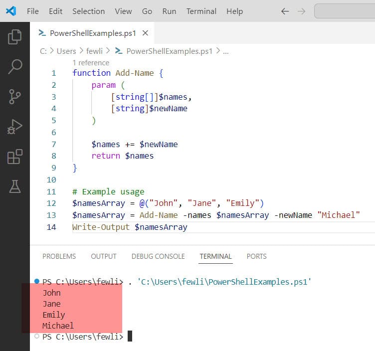 How To Add Value To An Array In A Function In Powershell - HD Colorful Pictures for Desktop