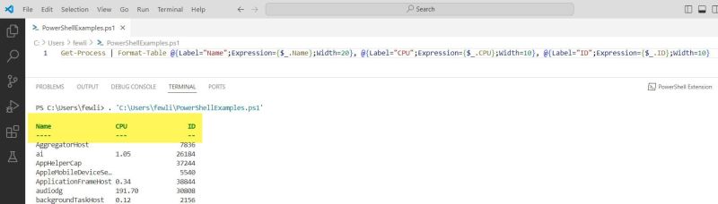 Powershell Format Table Column Width - Download Amazing Light Texture | Ultra HD