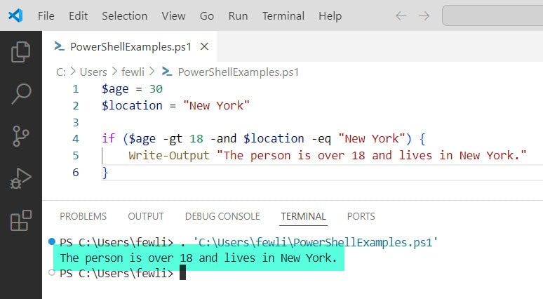 PowerShell If and [With Examples]