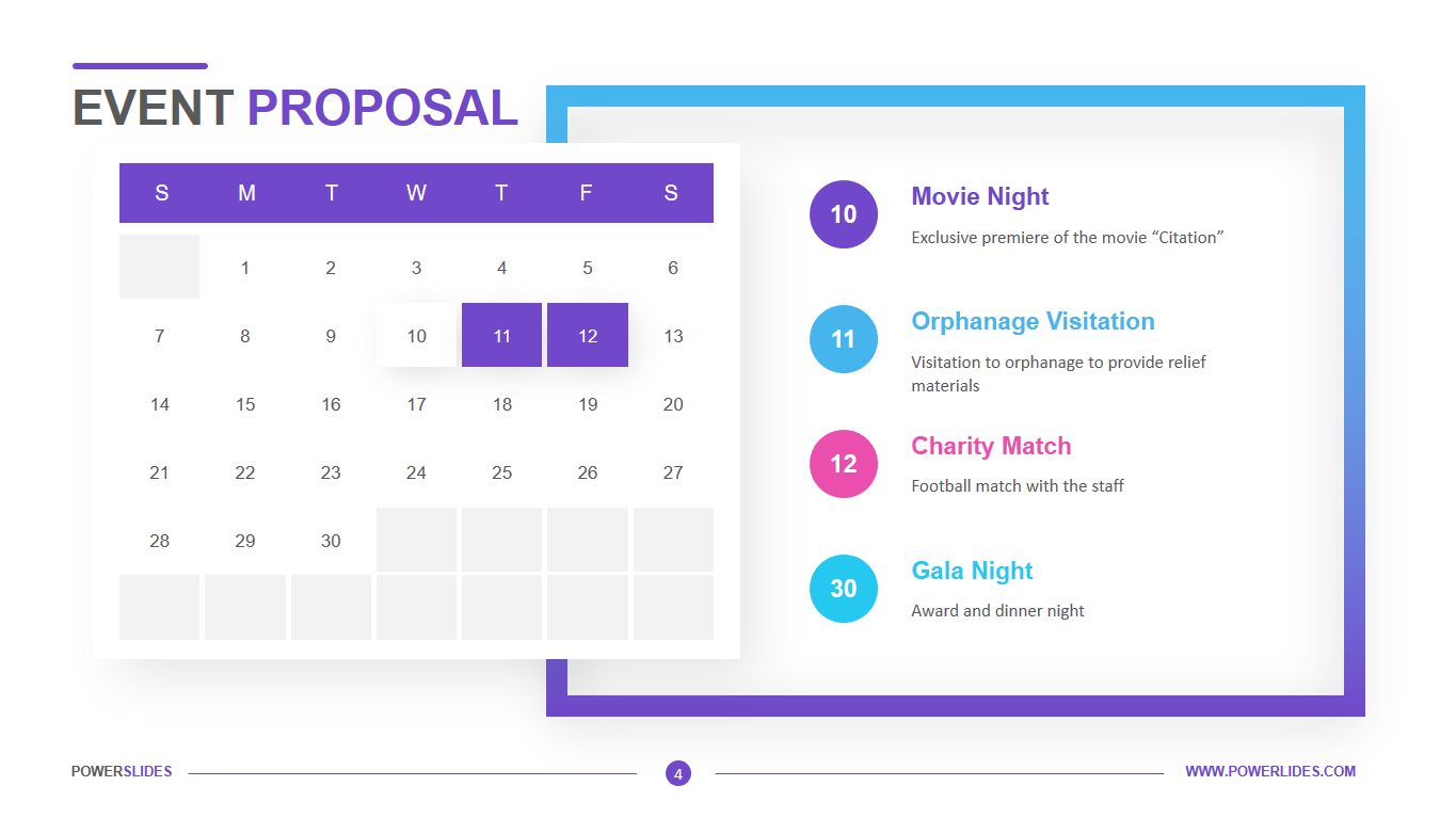 1 020 seminar customizable design templates postermywall. Event Proposal Template 9 Proposals In Editable Ppt Slides