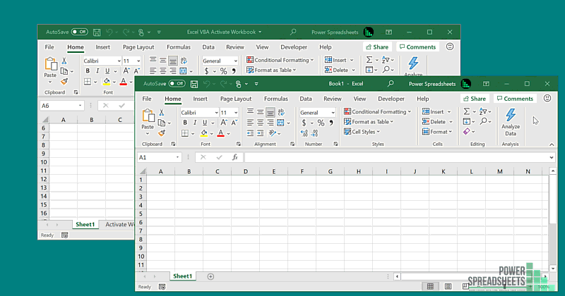 Excel vba activate workbook: examples to activate workbooks