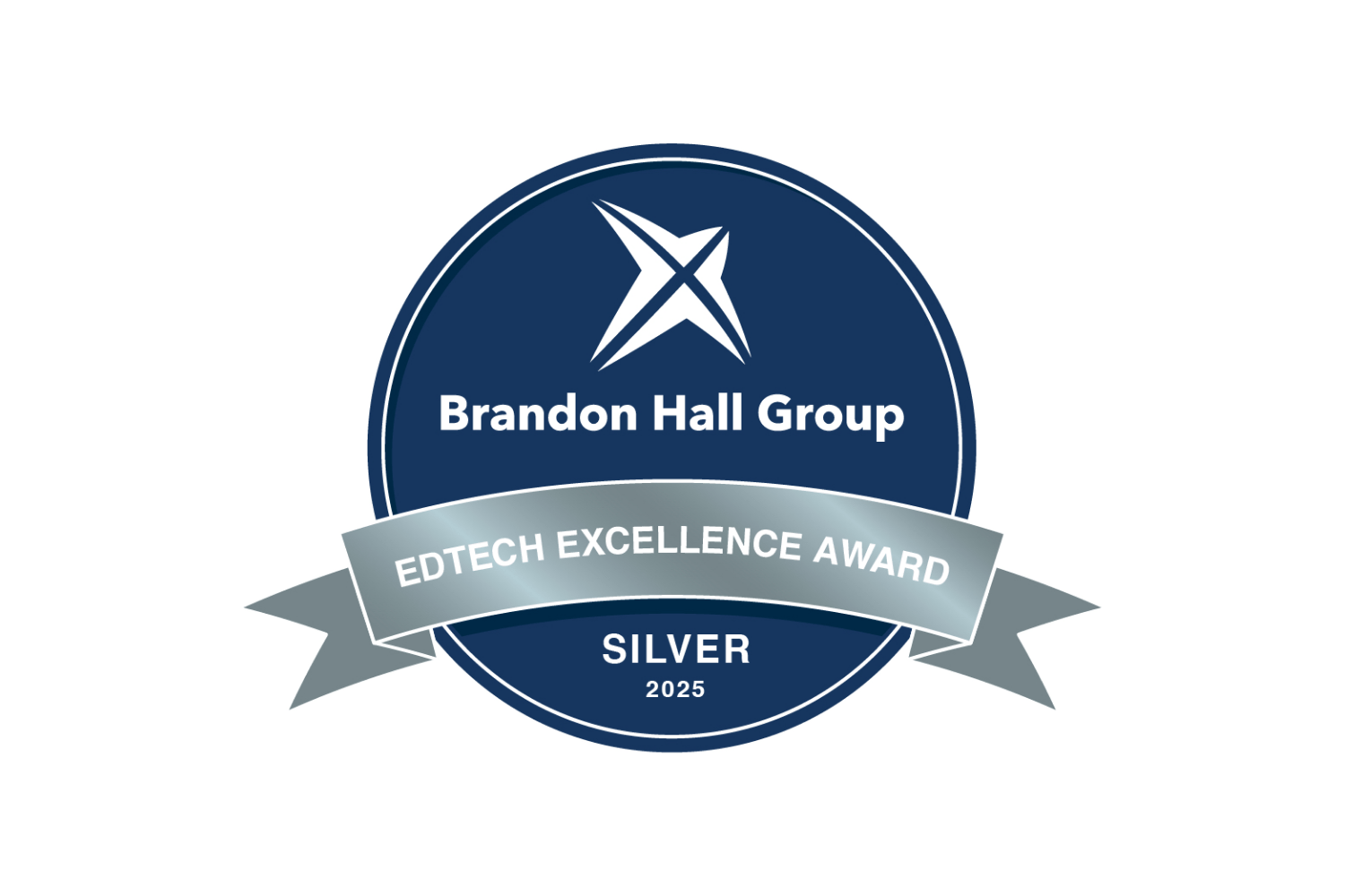 Brandon Hall Silver EdTech Excellence Award for 2025