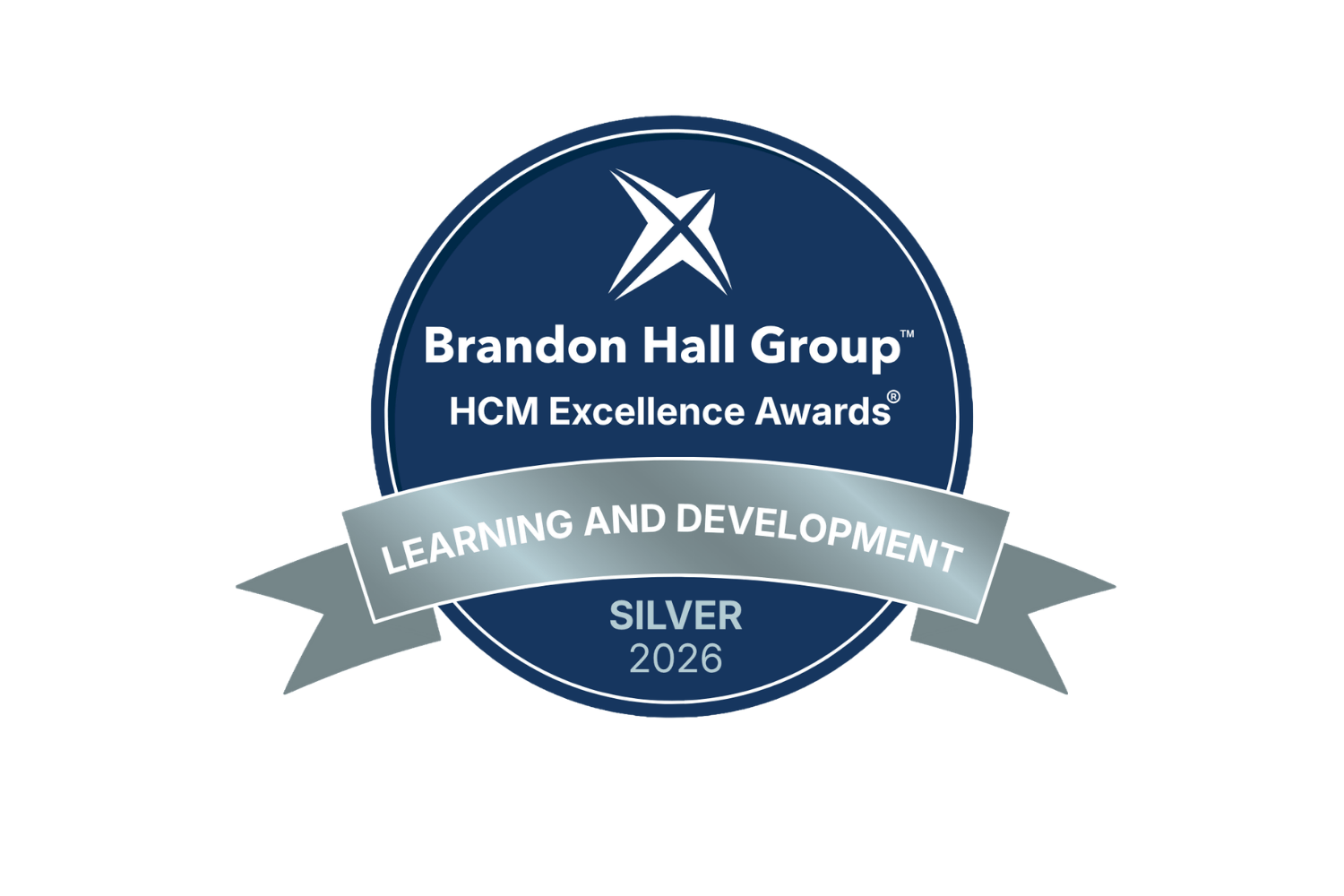 Brandon Hall 2026 Silver Award logo