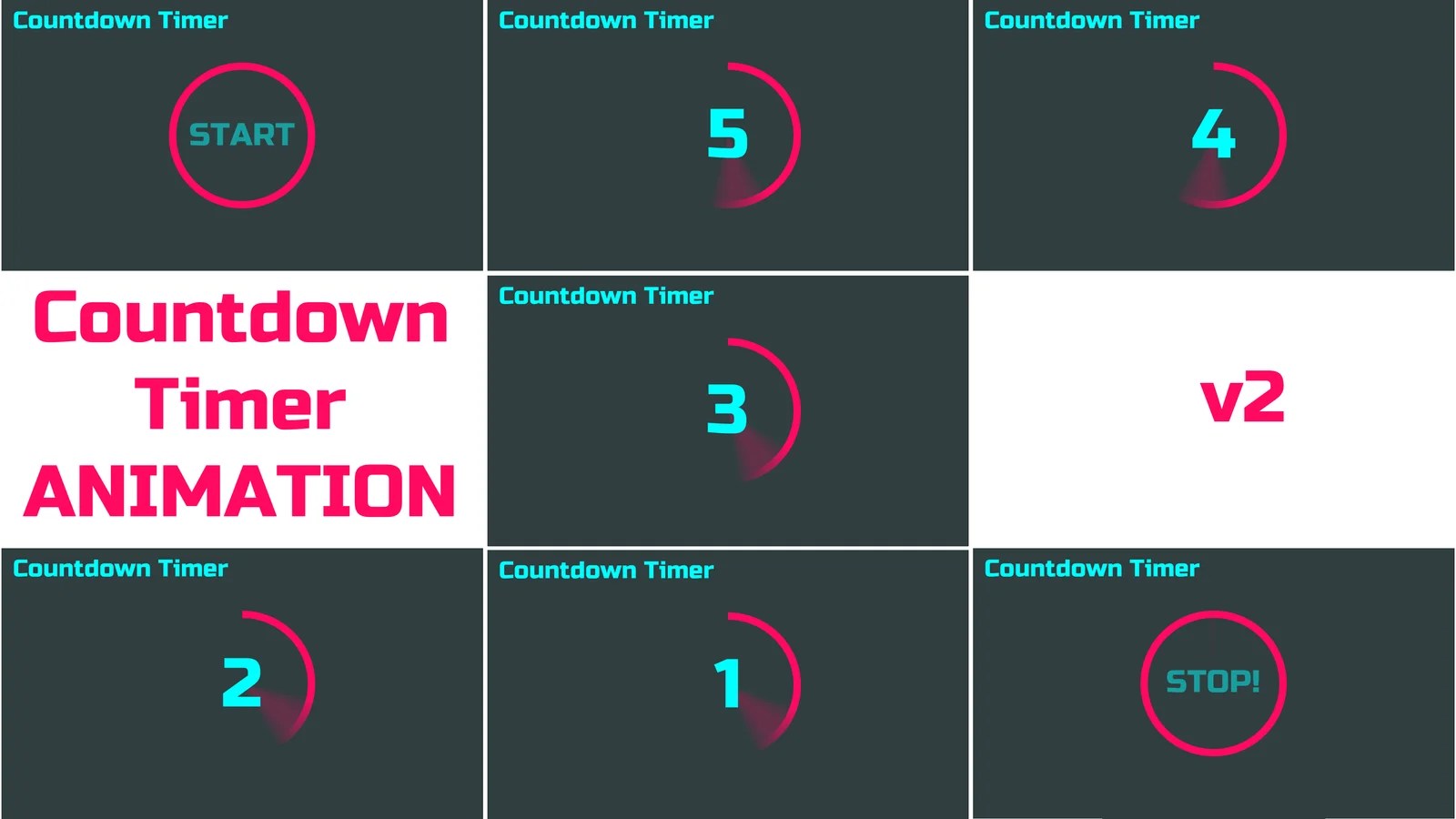95 Countdown Fandom 95.PowerPoint Countdown Timer Animation v2 - PowerUP with POWERPOINT