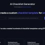 AI Checklist Generator Overview 2025 | Pricing And Best Features