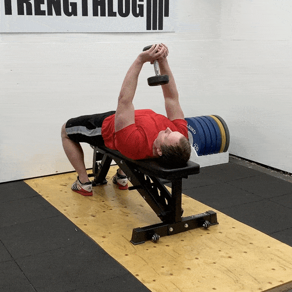 Dumbbell pullover