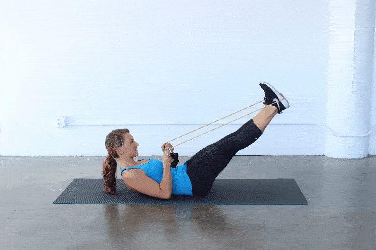 Leg Press with band