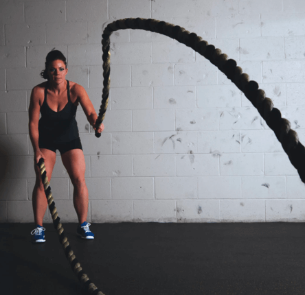Working the rope