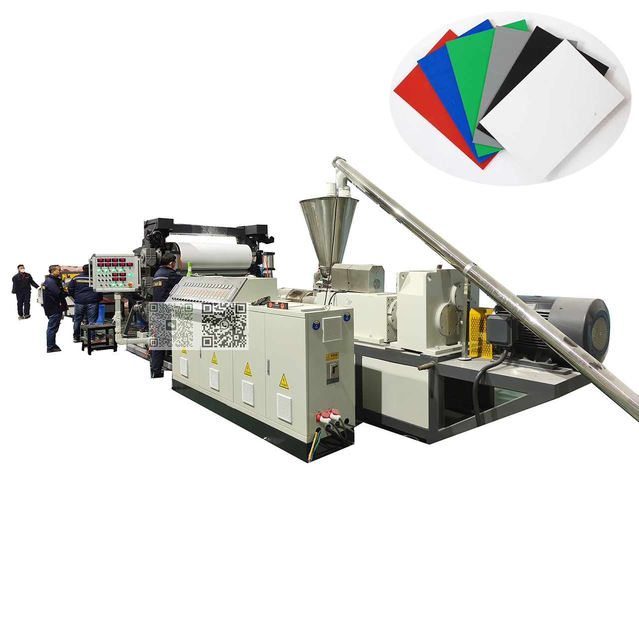 PVC free foam adveritsing sheet machine