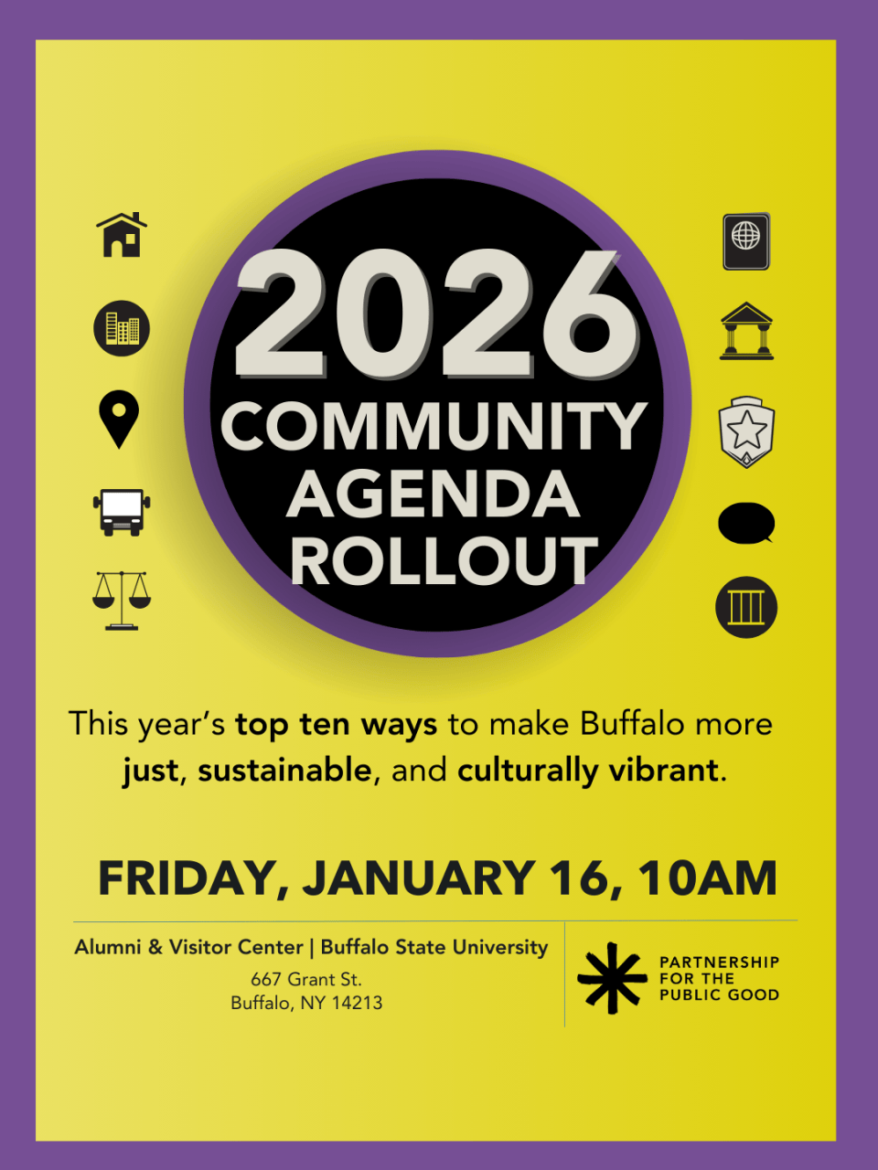 2026 Community Agenda Roll Out Events News Partnership For The 