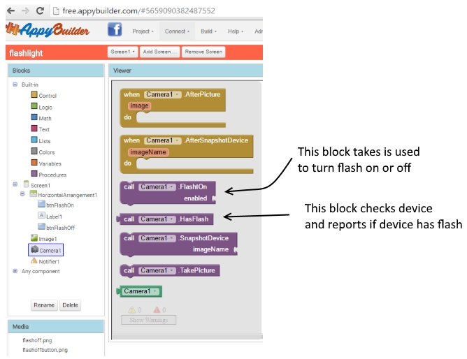 Develop mobile Flashight app | Hossein Amerkashi's Blog