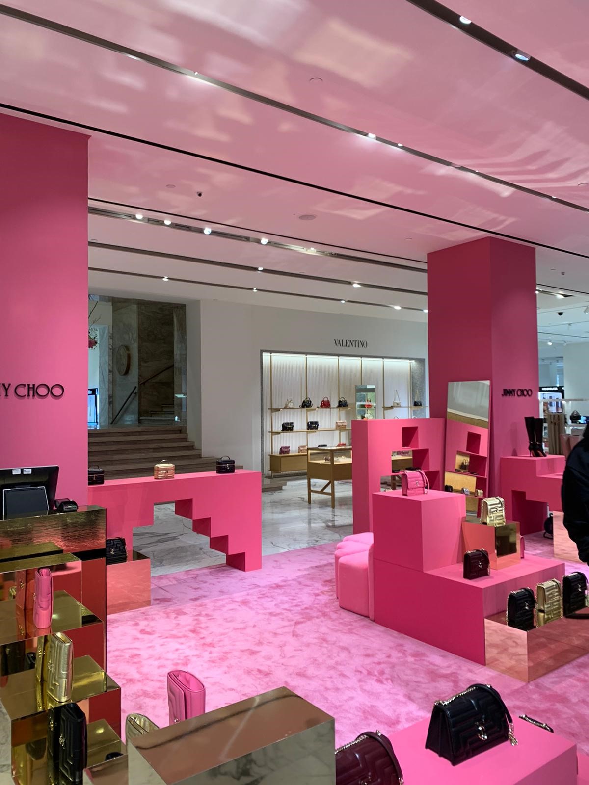 Pop Up Store Jimmy Choo | Winkelinrichting