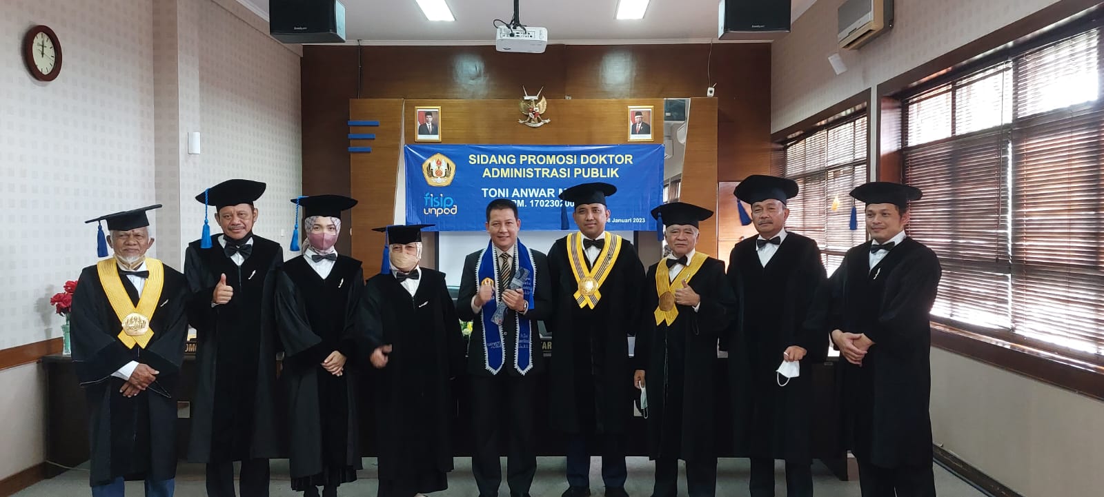 Toni Anwar Mahmud Raih Gelar Doktor di Program Studi Administrasi Publik