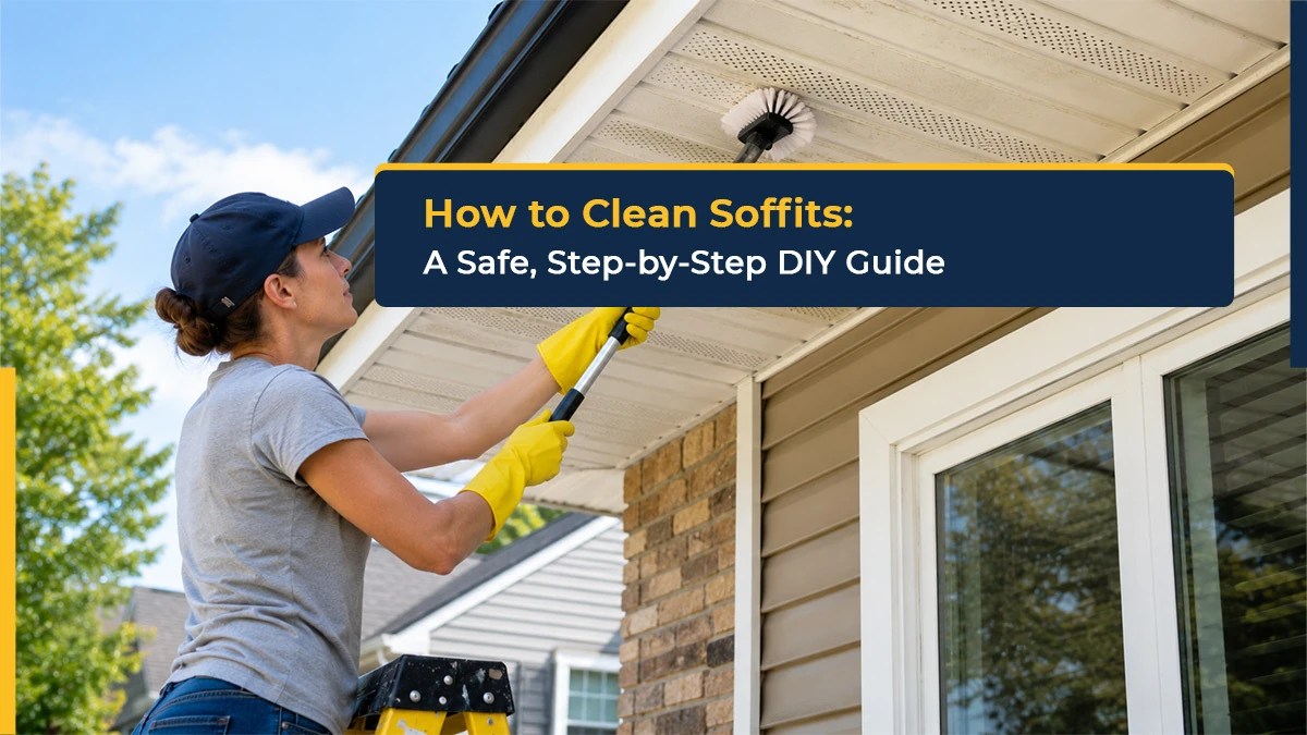 how to clean soffits