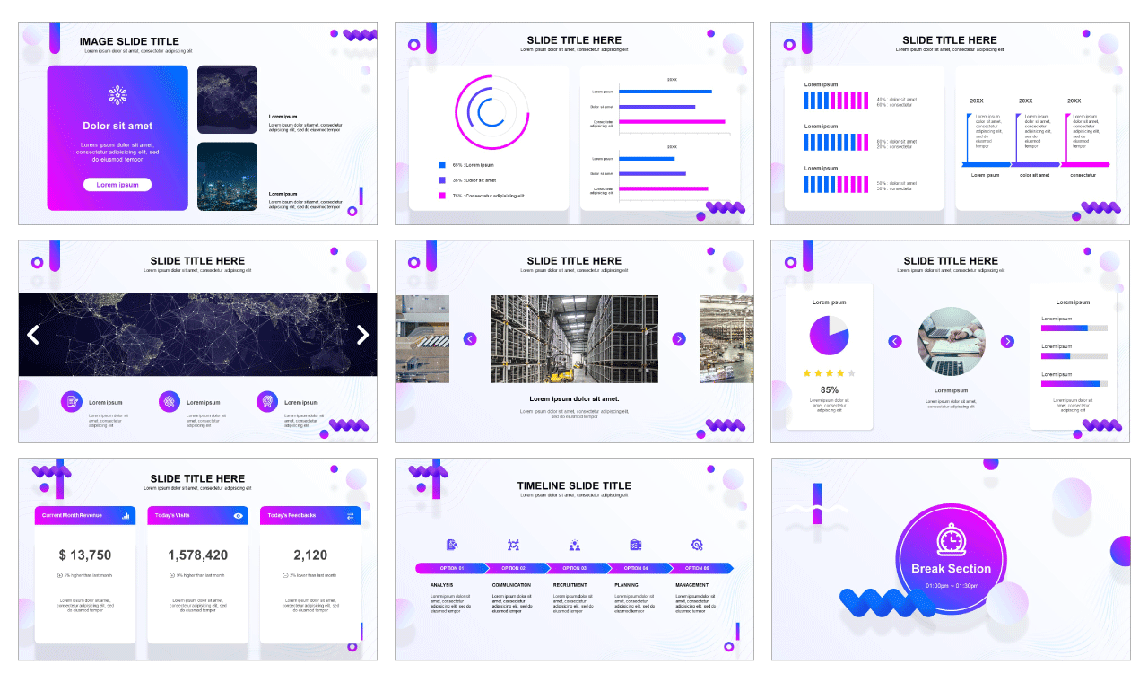 Business Plan Free Presentation Templates Download Pptmon