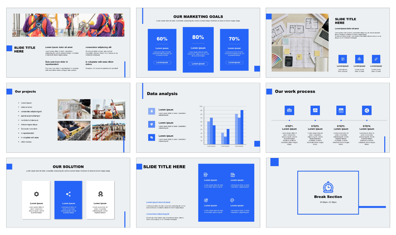 Minimalist Design Free Presentation Templates Ppt Google Slides