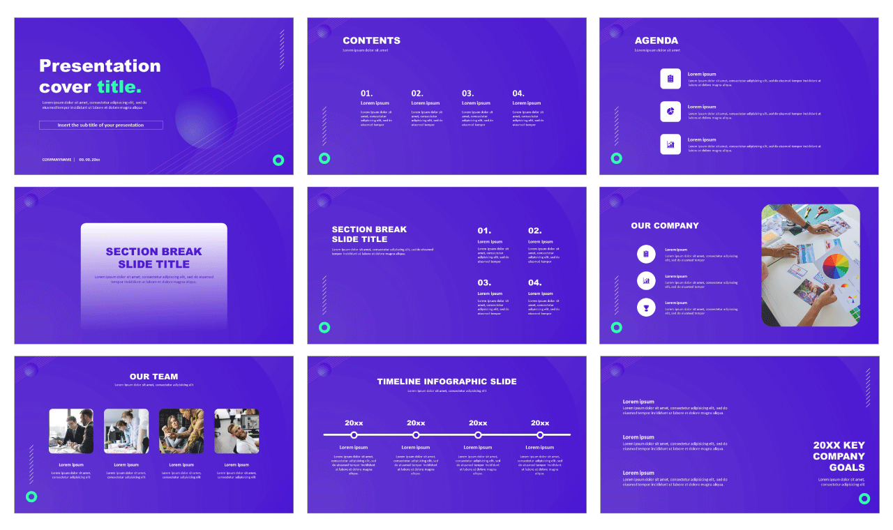 Company Profile Free Presentation Templates Powerpoint Google Slides