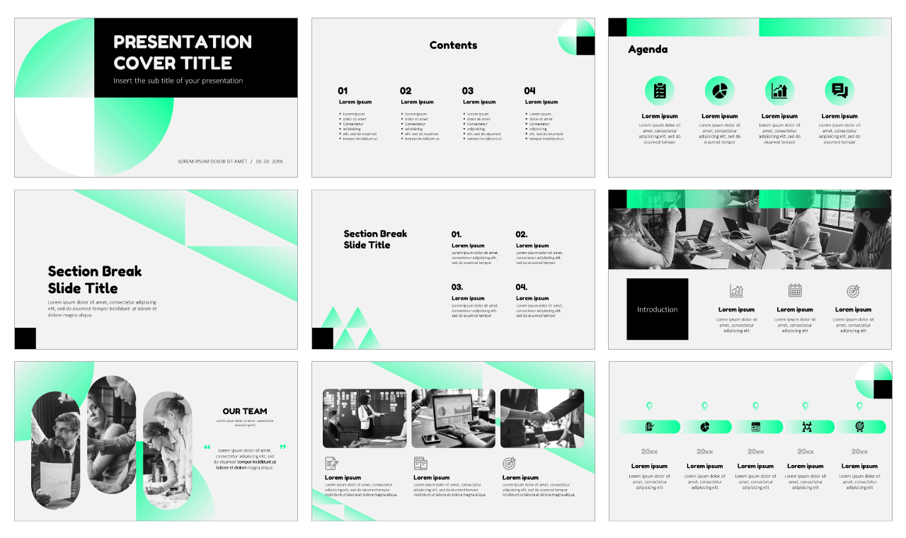 Business Proposal Design Free Googleslides Theme Powerpoint Template