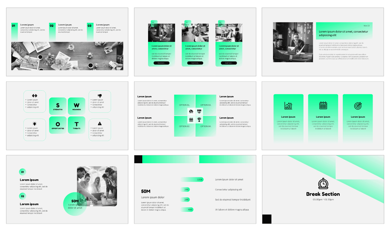 Business Proposal Design Free Googleslides Theme Powerpoint Template