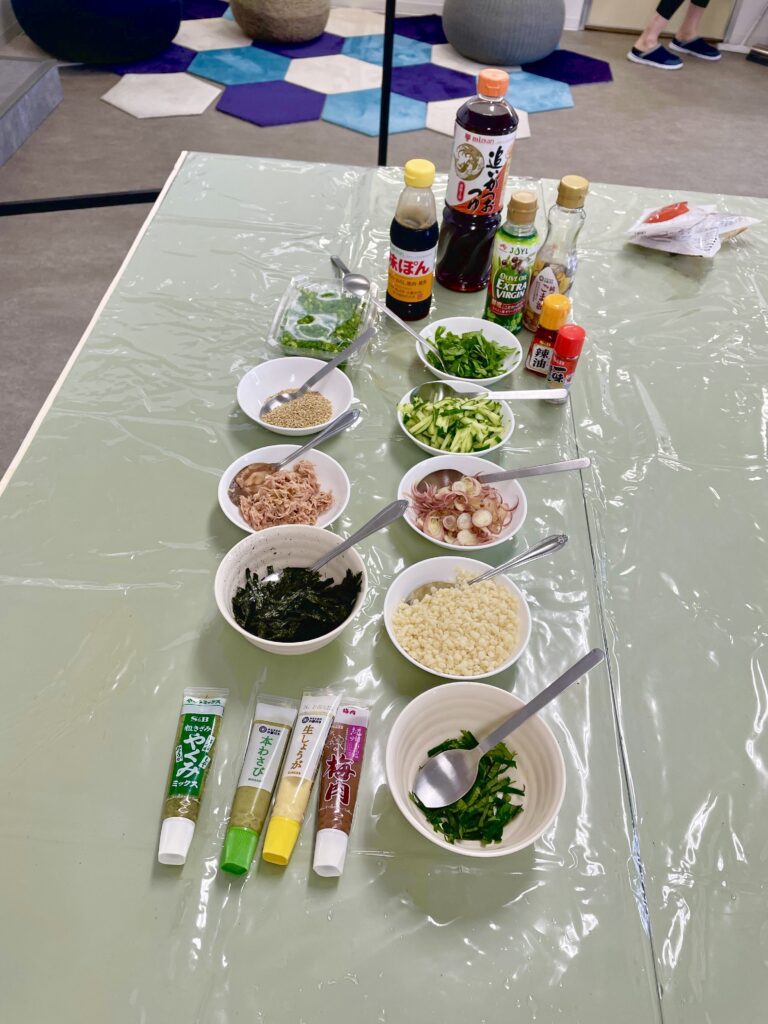 わんこそうめん薬味