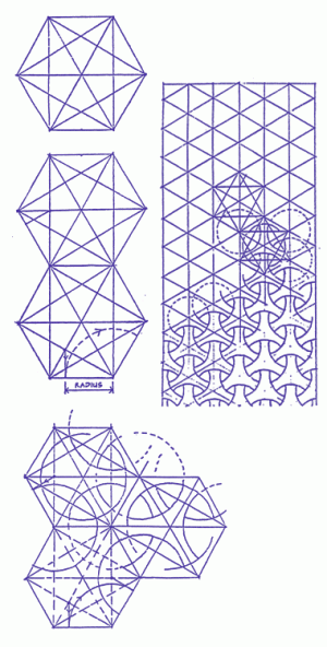 japanese geometric pattern tour take geometry japan constructions