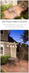 string lights patio fall fix project