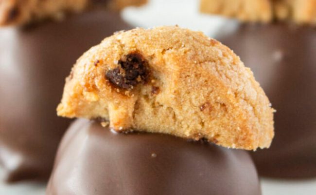 Easy Chocolate Chip Cookie Truffles | Practically Homemade