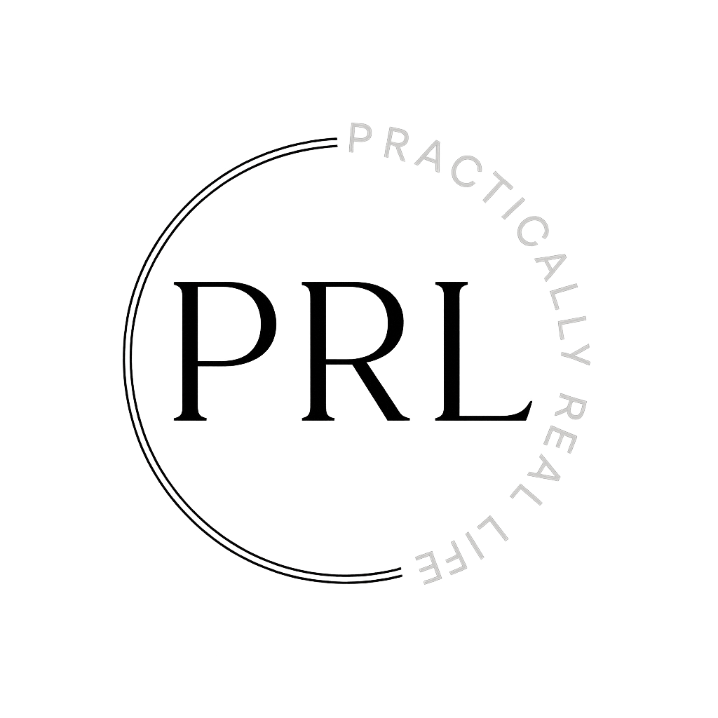 practically real life transparent logo