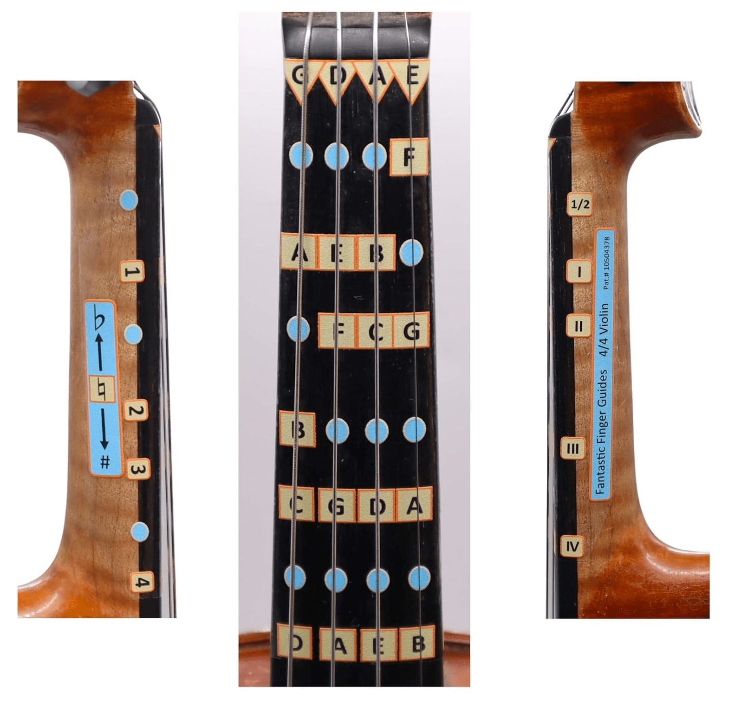 Fantastic Finger Guide violin fingerboard guide