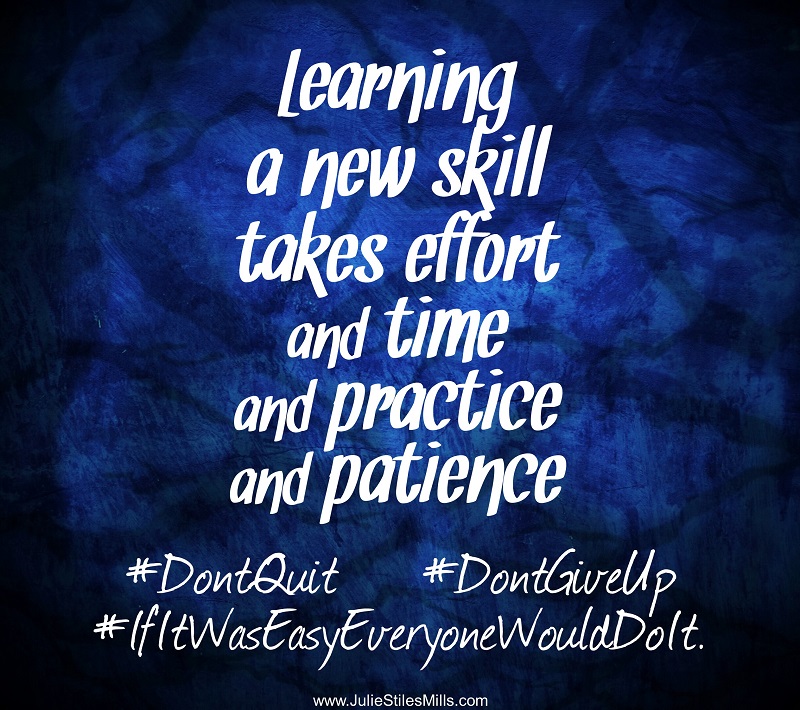 the unintentional message behind accepting the status quo.