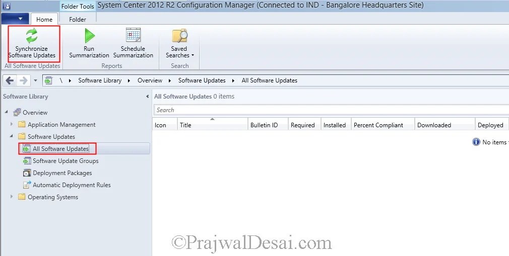 Deploy Software Updates Using SCCM 2012 R2 – BT BLOG