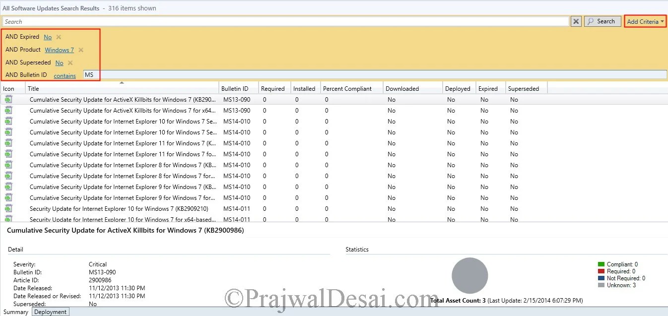 Deploy Software Updates Using SCCM 2012 R2 – BT BLOG
