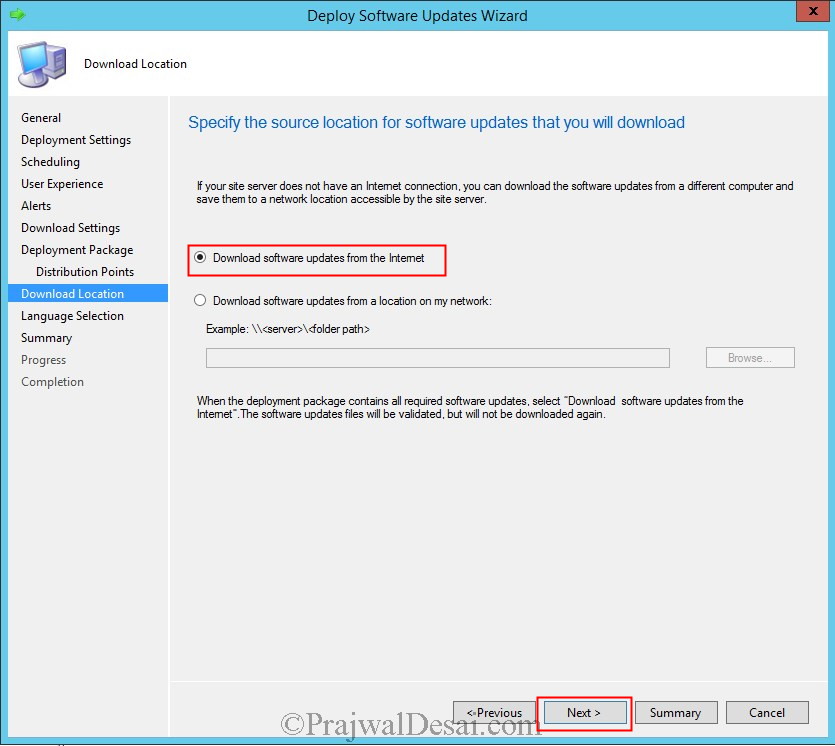 Deploy Software Updates Using SCCM 2012 R2 – BT BLOG