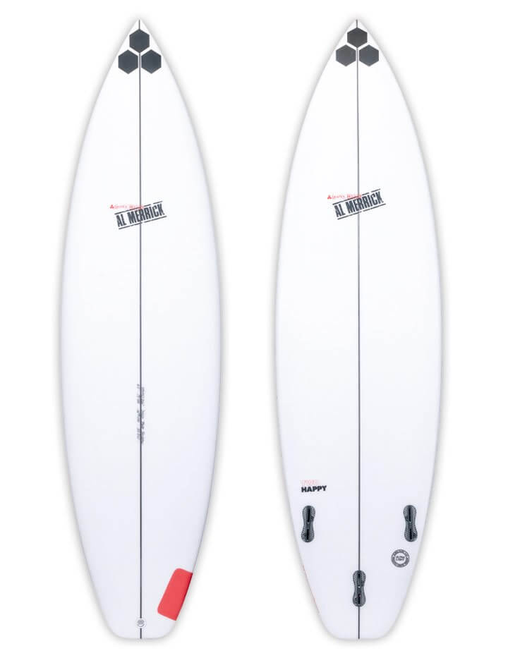 CHANNEL アルメリック　トゥーハッピー　5.10 ISLANDS Surfboards SRS - HAPPY TWO Merrick, Al - サーフィン・ボディボード