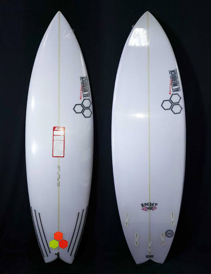 Al Merrick – Rocket Wide (5'10” x 20″ x 2 5/8″ – 33.5L) – Pranchas