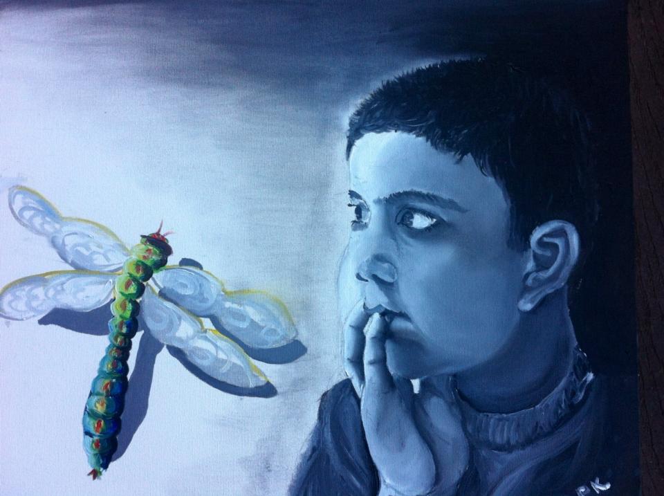 Shreyas | Oil on Canvas. Feb 2, 2013, Atlanta GA, USA