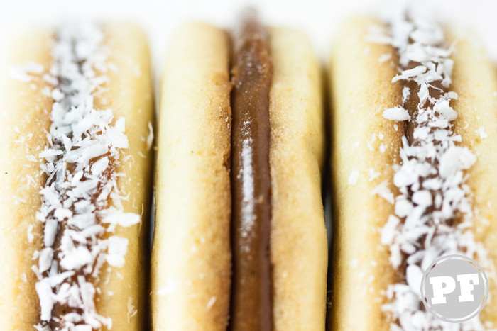 Alfajor com Doce de Leite de Cabra (Cajeta)