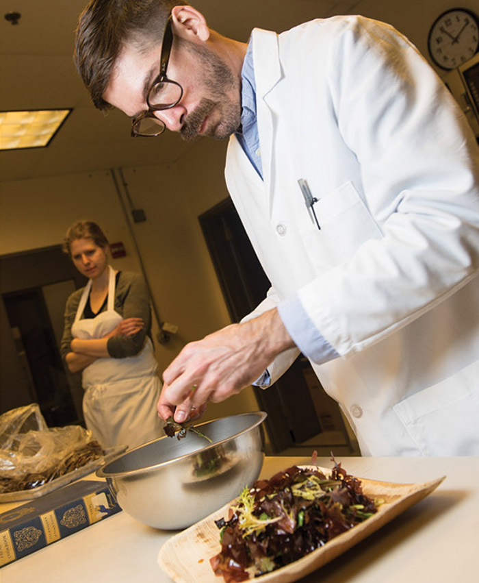 Chef-Pesquisador Jason Ball