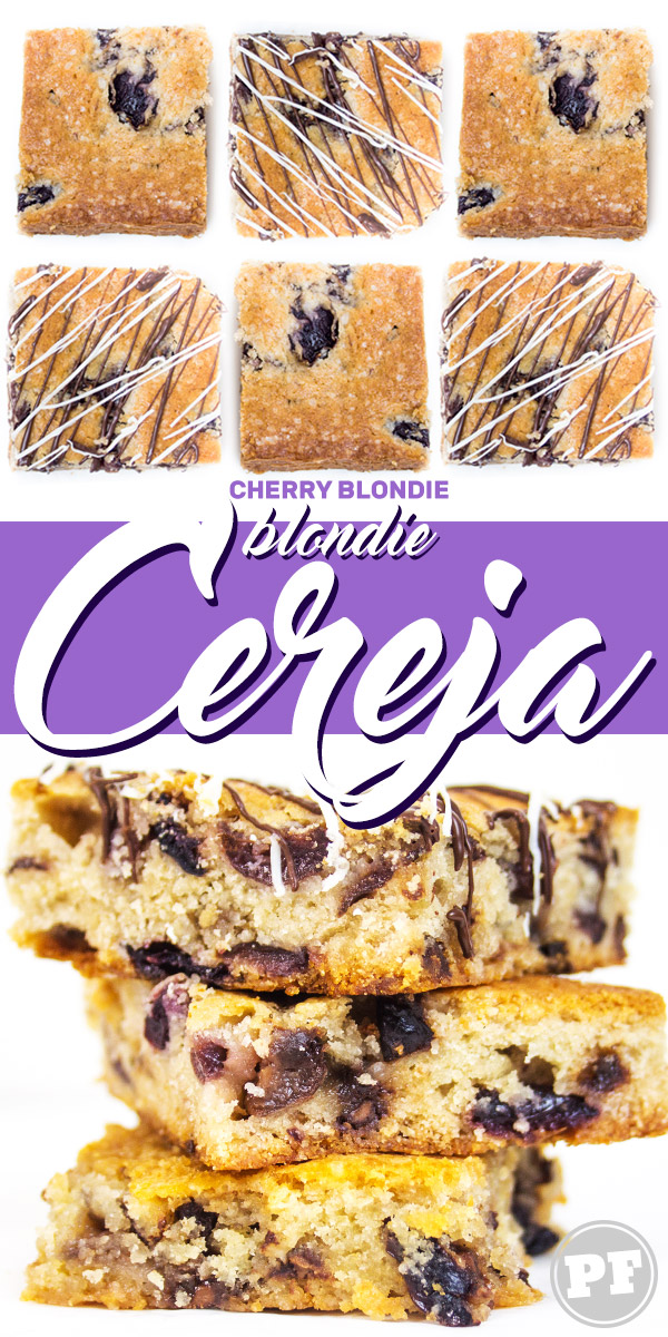 Blondie de Cereja por PratoFundo.com
