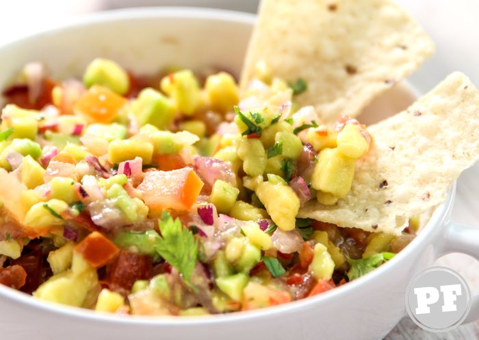 Guacamole: Salada / Pasta de Abacate