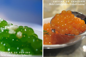 Gastronomia Molecular: Esferifica&ccedil;&atilde;o
