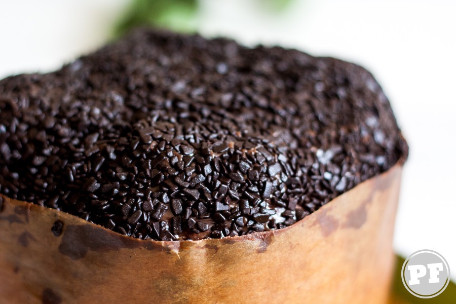 Panetone de Brigadeiro Especial por PratoFundo.com