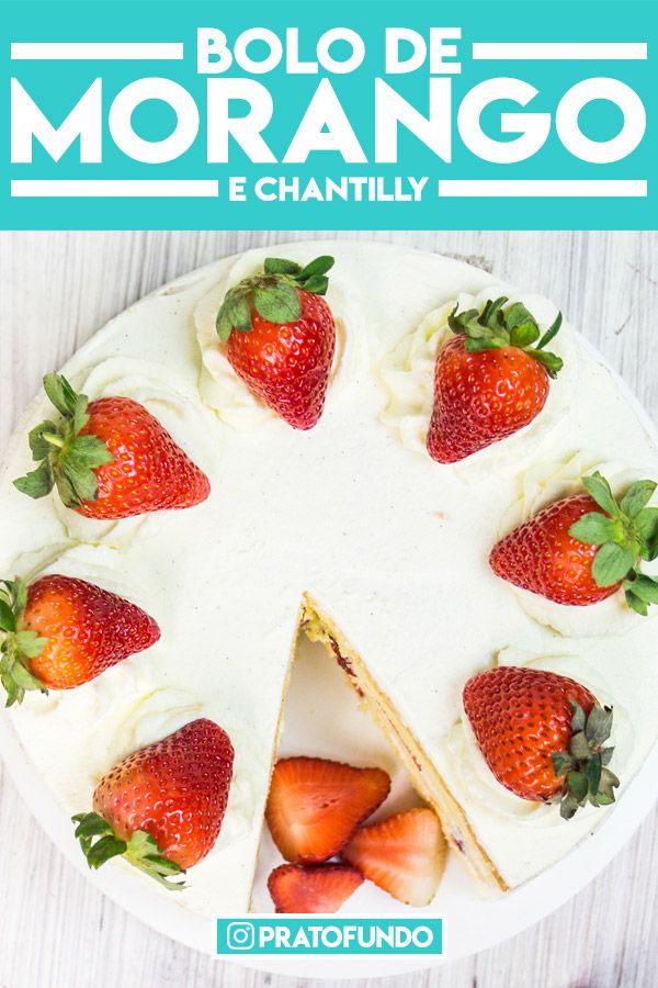 Bolo de Morango e Chantilly: Japanese Strawberry Shortcake