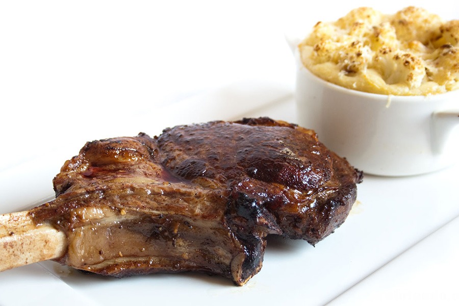 Prime Rib e Couve-Flor Tostada por PratoFundo.com