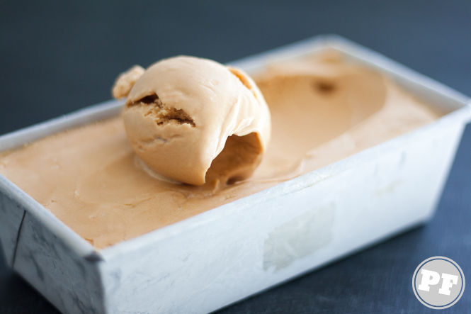 Sorvete de Caramelo Salgado